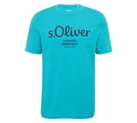 s.Oliver Baumwoll-T-Shirt mit Logo-Print