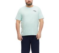 Baumwoll-T-Shirt mit Front- und Rückenprint XXL türkis 2181153.64D1.XXL