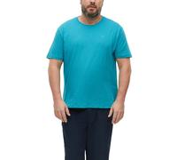 s.Oliver Herren T-Shirt - Big Size Fit, Baumwoll-Jersey, Frontprint, Crew Neck