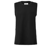 s.Oliver Herren T-Shirt - Big Size Fit, Jacquard, Crew Neck, ärmellos