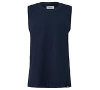s.Oliver Herren T-Shirt - Big Size Fit, Jacquard, Crew Neck, ärmellos