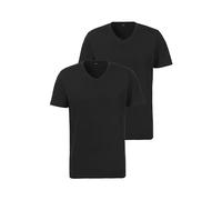 s.Oliver T-Shirt V 2x schwarz - Gr. - XL