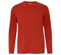 Softes Longsleeve mit Crew Neck und Logo-Patch 4XL rot 2174167.3529.4XL