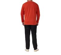 Softes Longsleeve mit Crew Neck und Logo-Patch XXL rot 2174167.3529.XXL