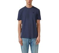 s.Oliver Herren T-Shirt - Piqué, Garment Dye, Regular Fit, Logo