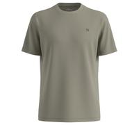 s.Oliver Herren T-Shirt - Regular Fit, Flammgarn-Jersey, strukturiert, Logo-Detail