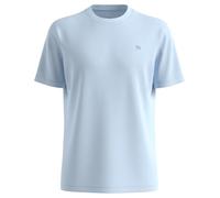 s.Oliver Herren T-Shirt - Regular Fit, Flammgarn-Jersey, strukturiert, mit Logo-Detail