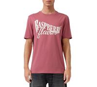 s.Oliver Herren T-Shirt - Regular Fit, Frontprint, Rundhals