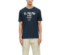 s.Oliver Herren T-Shirt - Regular Fit, weiche Baumwolle, Jersey, Frontprint