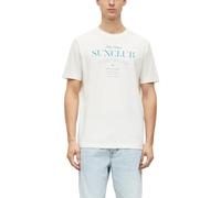 s.Oliver Herren T-Shirt - Regular Fit, weiche Baumwolle, Jersey, Frontprint
