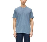 s.Oliver Herren T-Shirt - Regular Fit, weicher Baumwollmix-Jersey, V-Ausschnitt, Logo-Applikation