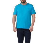 s.Oliver T-Shirt mit Flammgarnstruktur und Logo-Print