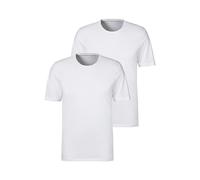 s.Oliver Herren-T-Shirt 39348504 – 2er-Pack, Weiß, Größe XL