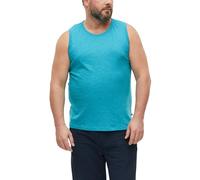 Meliertes Tanktop aus Baumwollmix 4XL türkis 2181477.66W1.4XL