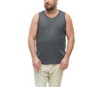s.Oliver Herren Tanktop - Big Size Fit, Baumwollmix, Jersey, Crew Neck