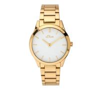 s.Oliver Herren Uhr Armbanduhr Edelstahl SO-3625-MQ