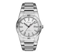 s.Oliver Herren-Armbanduhr Analog Quarz Edelstahl SO-3095-MQ