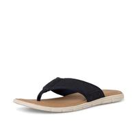 s.Oliver Herren Zehentrenner aus Leder Flach, Blau (Navy), 44 EU