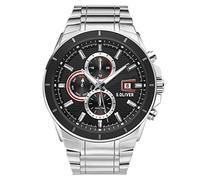 s.Oliver HerrenArmbanduhr Multi Zifferblatt Quarz Edelstahl SO-3757-MM