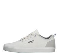 s.Oliver Herrenschuhe Sportliche Schnürer WHITE/BEIGE WHITE/BEIGE - Gr. - 40