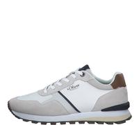 s.Oliver Herrenschuhe Sportliche Schnürer WHITE WHITE - Gr. - 41