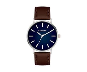 s.Oliver Herrenuhr Klassisch & Elegant SO-4440-LQ