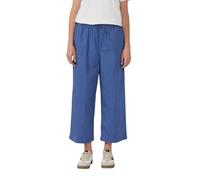 s.Oliver - High Rise Culotte mit Elastikbund und Eingrifftaschen blau - Konfektionsgröße (24-164) - 38