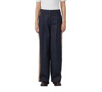 High-Rise-Hose mit Bundfalte und Nadelstreifen 36 blau 2168898.59G8.36