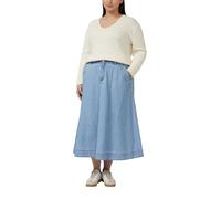 High Rise-Jeansrock mit Elastikbund 52 blau 2181725.52Y2.52
