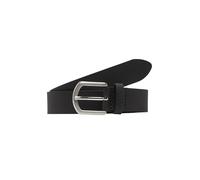 Hochwertiger Ledergürtel mit Dornschließe 85 schwarz 2175810.9999.85