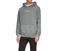 Hoodie mit Flammgarn-Struktur im Relaxed Fit M grau 2157203.95D1.M