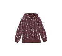 Hoodie mit floralem All-over-Print 140 rot|mehrfarbig 2170296.49A1.140