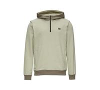 s.Oliver Hoodie mit Stehkragen und Reißverschluss beige XL