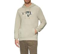 s.Oliver Hoodie mit Stickerei und Kängurutasche | 360° Circular Vision