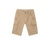 Kurze Bermuda mit Cargo-Taschen 170/SLIM Beige