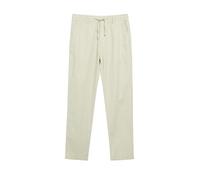 Leinenhose S.OLIVER, Herren, Gr. 34, Länge 32, nature, Web, Obermaterial: 58% Baumwolle, 40% Leinen, 2% Elasthan, unifarben, bequem lang, Hosen, mit Gürtelschlaufen, Elastikbund, mit Tunnelzug (559050