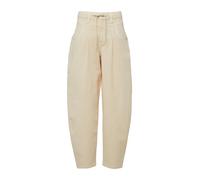 Ankle-Hose mit Garment Dye und Durchzugkordel 40 beige 2176744.8100.40