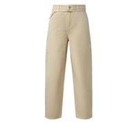 Cropped Barrel Leg Hose aus Interlockjersey 42 beige 2174742.8000.42