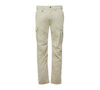 Cargohose S.OLIVER, Damen, Gr. L, N-Gr, bone beige, Web, Obermaterial: 97% Baumwolle, 3% Elasthan, unifarben, bootcut fit lang, Hosen Cargohose, mit Stretch (88446208-L) bone beige