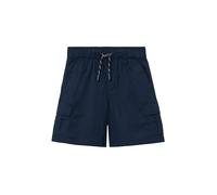 Bermuda im Loose Fit mit Cargotaschen 122 blau 2166506.5952.122