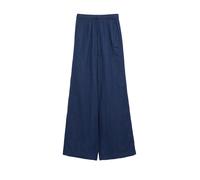Leichte Wide-Leg-Hose in Denim-Optik 44 blau 2181527.55Y4.44