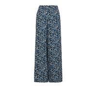 Wide-Leg-Hose im Loose Fit mit Elastikbund 34 blau|mehrfarbig 2161117.59A1.34