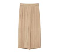 s.Oliver Plisseehose 2175960 – Wide Leg mit Glitzerbund – Braun Größe 116