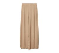 s.Oliver Plisseehose – Wide Leg mit Elastikbund – Braun Größe 158/164
