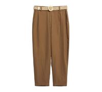 s.Oliver Hose Cropped Chino mit Gürtel braun Größe 38