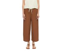 Strukturierte Culotte mit Elastikbund 38 braun 2182253.8830.38