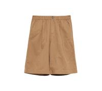 s.Oliver Bermudas aus Leinenmix Damen 55% Leinen/45% Baumwolle Braun knielang Größe 44