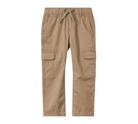 s.Oliver RED LABEL Slim Fit Cargohose aus gefüttertem Baumwoll-Mix in Beige, Größe 98
