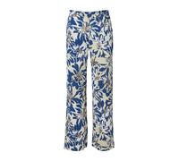 s.Oliver - Hose creme/blau/mehrfarbig - Gr. - 34