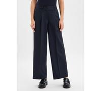 Hose aus Interlockjersey mit Wide Leg und Nadelstreifen 40/LONG blau 2169121.59G7.40_LONG